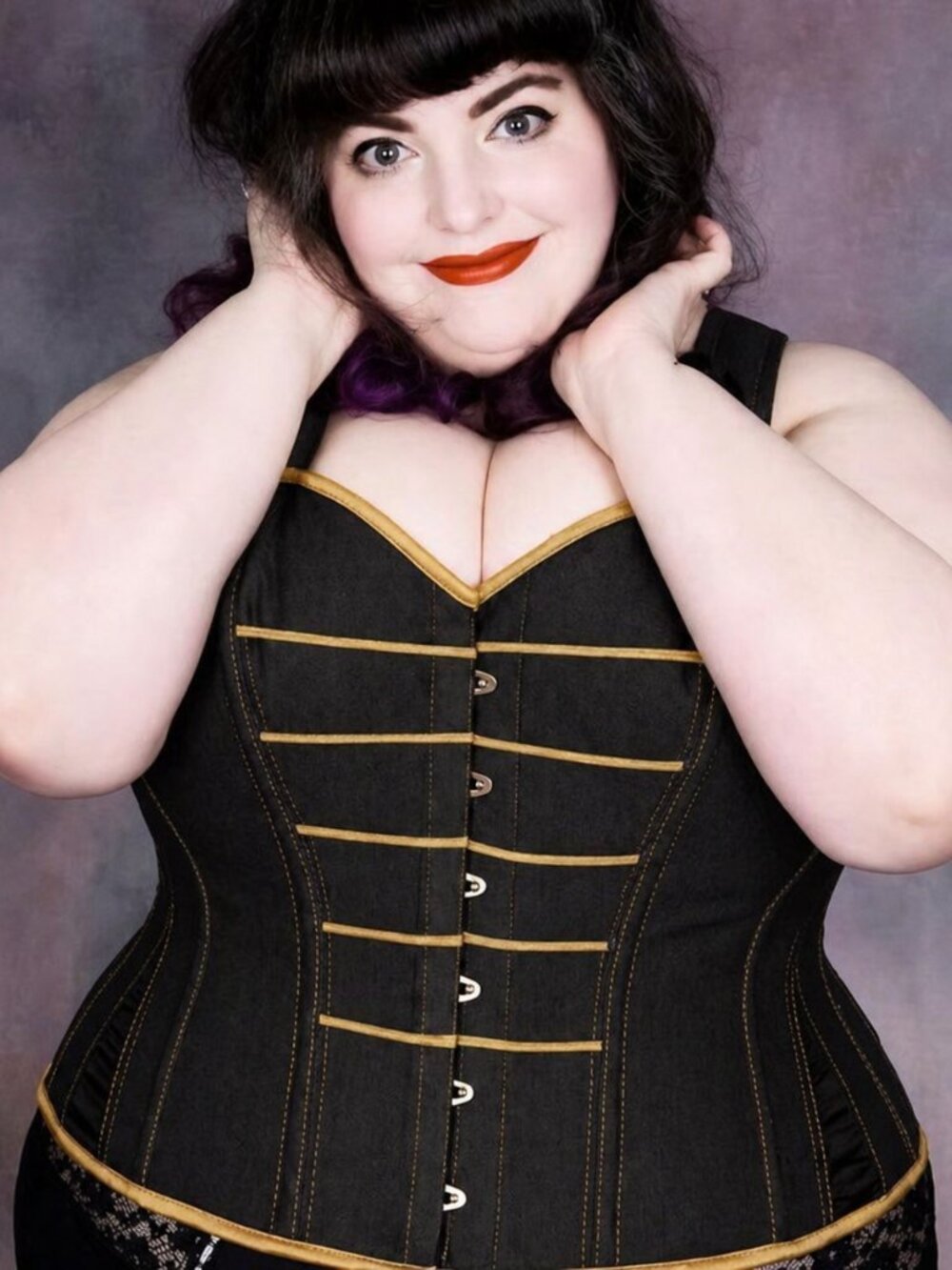 Steampunk Victorian Overbust Corset–42”–Excellent-LARP Renaissance Cosplay